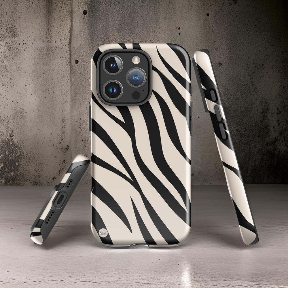 Zebra Print iPhone Case