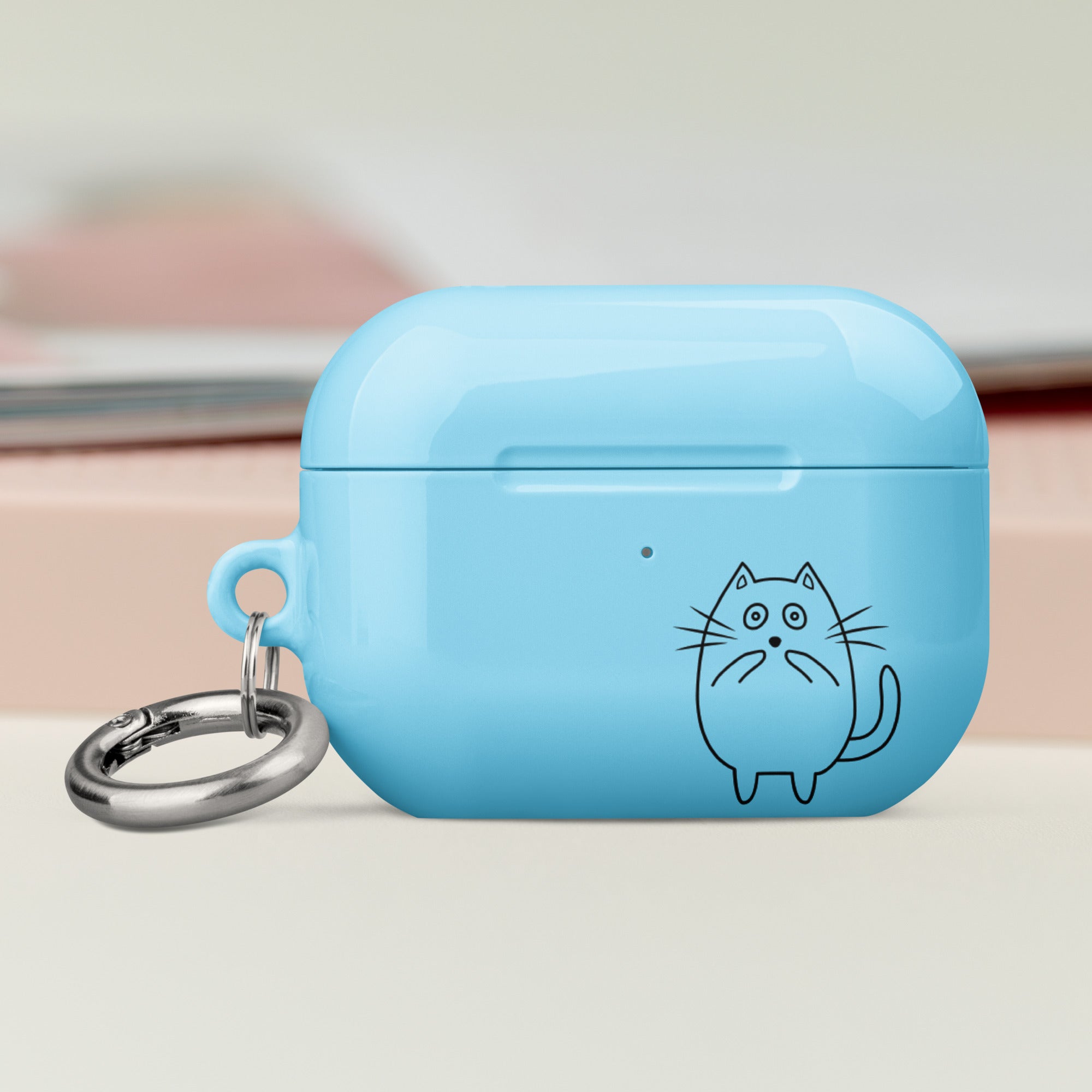 Blue Sorry Cat - Case for AirPods®