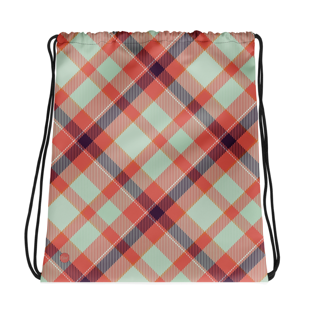 Tartan - Drawstring bag