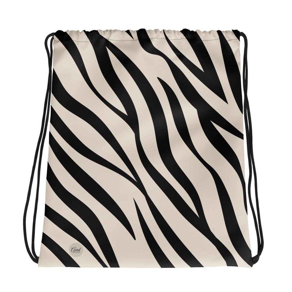 Zebra - Drawstring bag