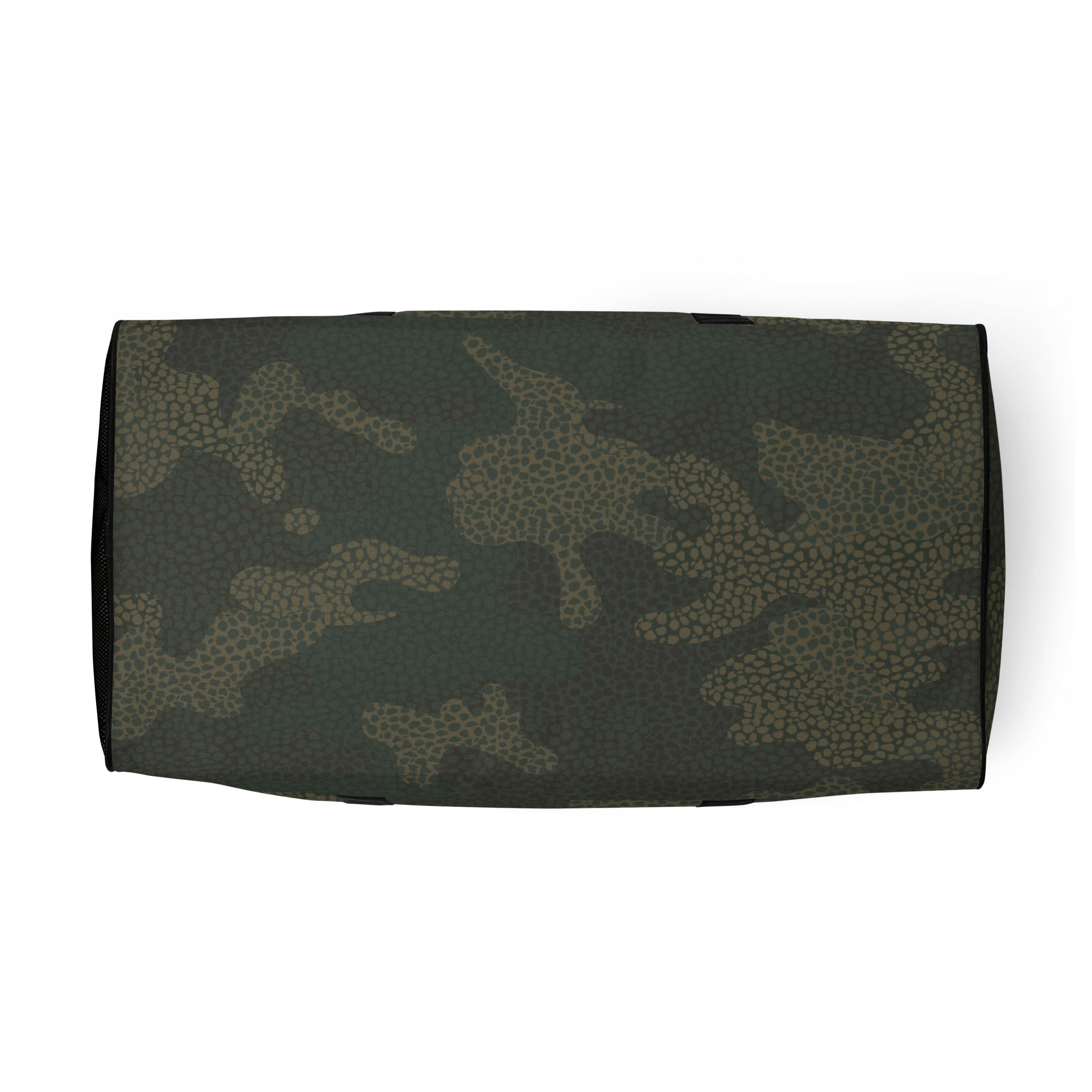 Product Green camouflage duffel bag