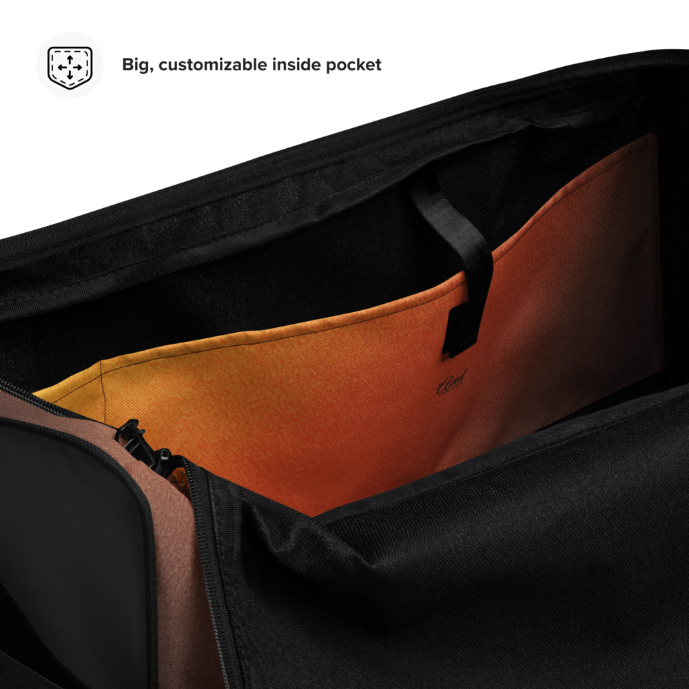 Orange Fade - Duffle bag