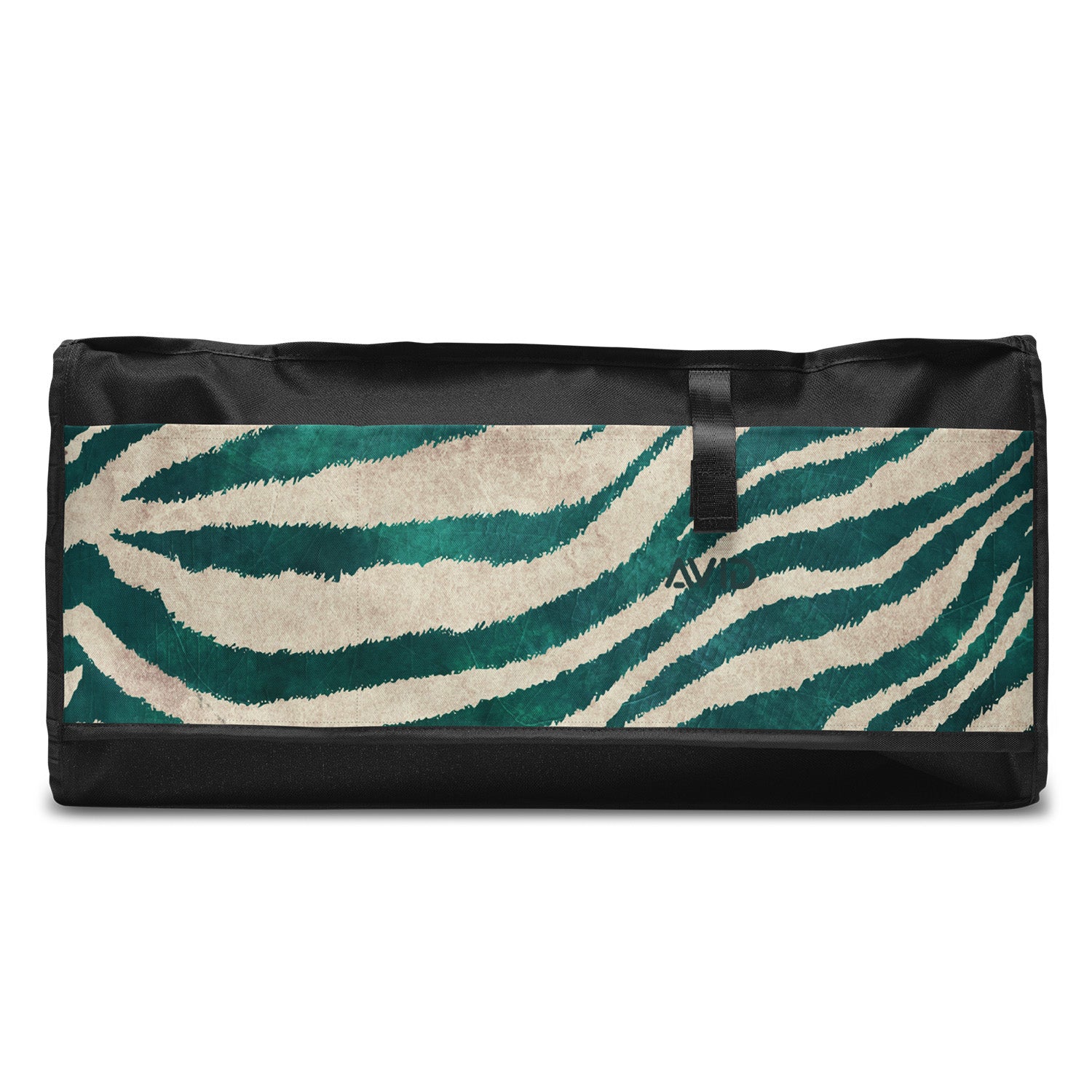 Green Zebra Duffel Bag