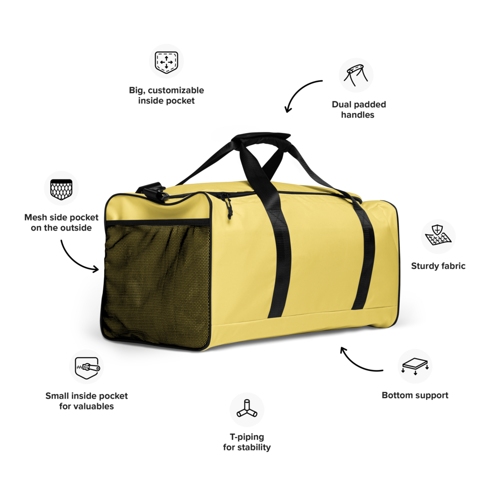 Vis Vis Yellow - Duffle bag