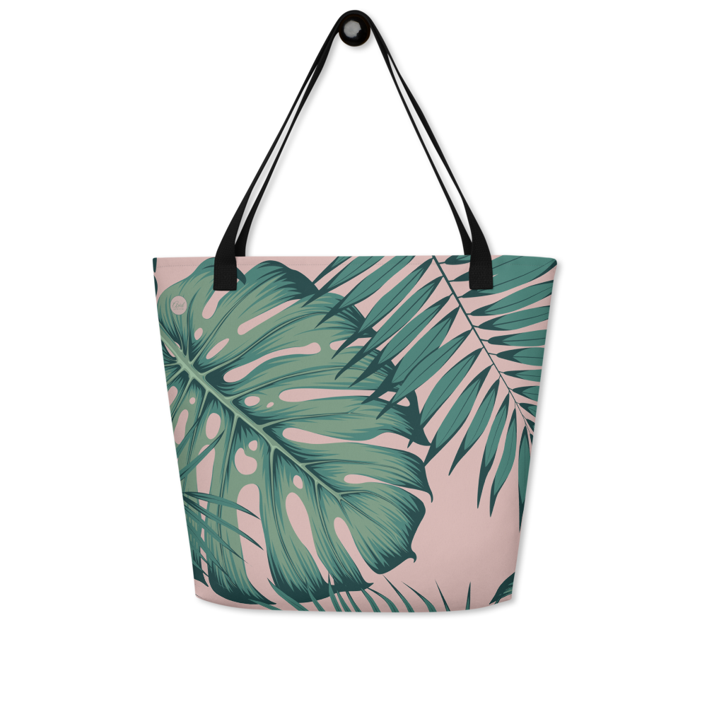 Palm Leaf - Large Tote Bag