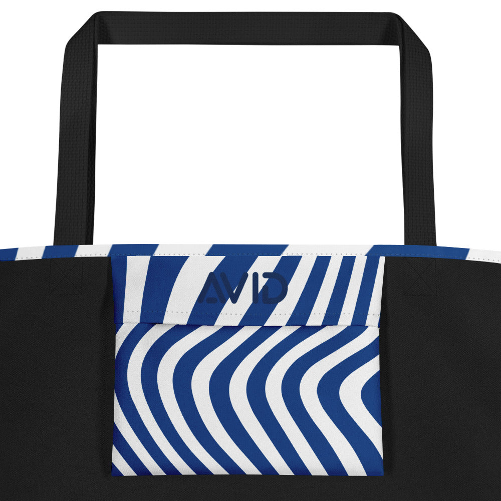 Inside pocket of tote bag