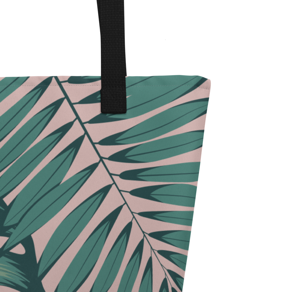 Palm Leaf - Large Tote Bag