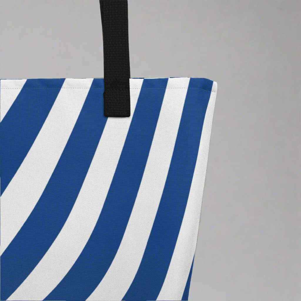 Blue Wave - Large Tote Bag