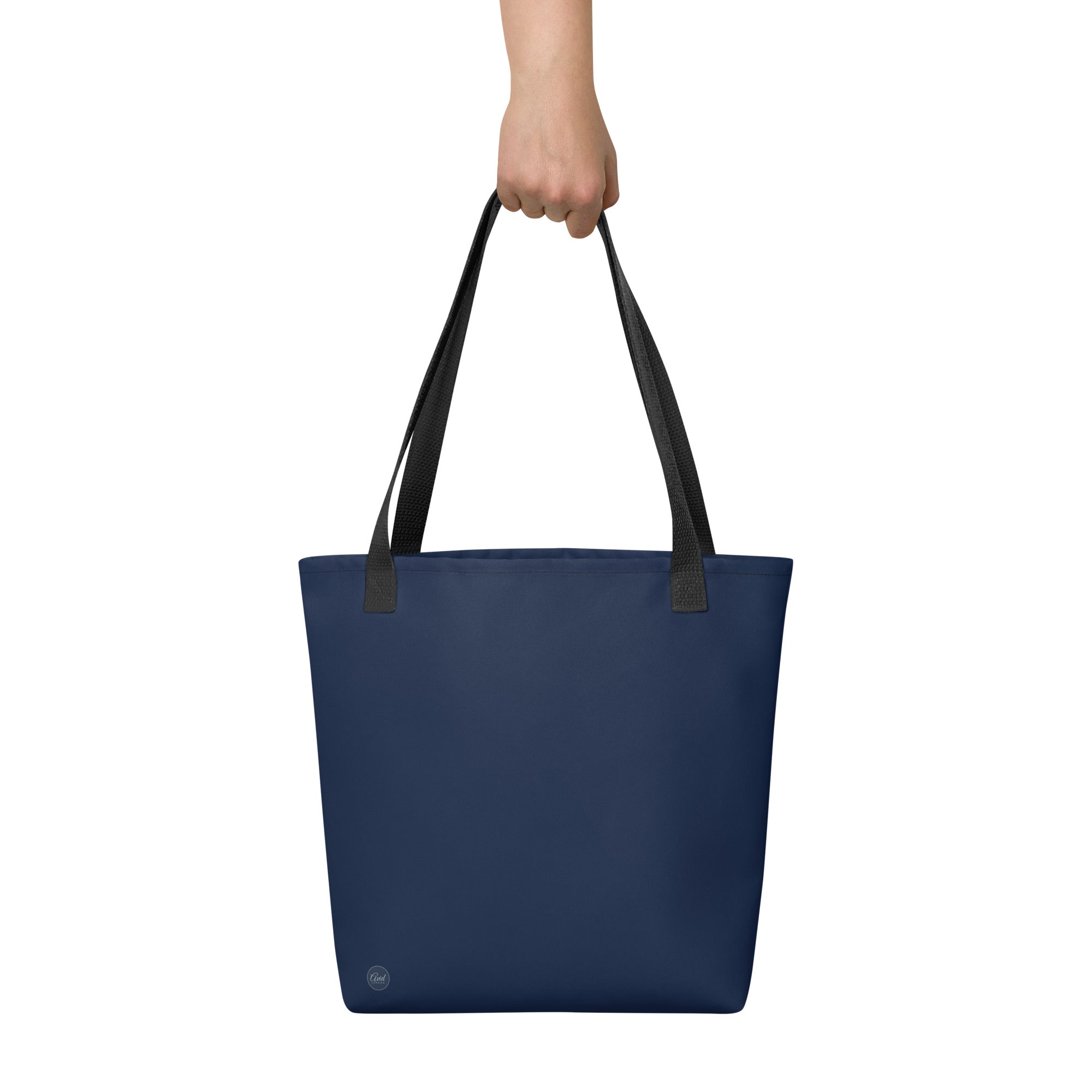 Navy - Large Tote bag