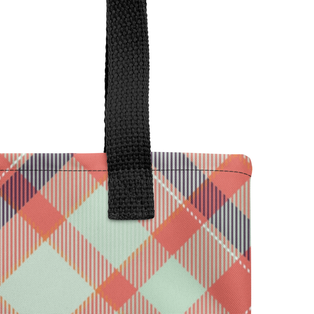 Tartan -  Large Tote bag