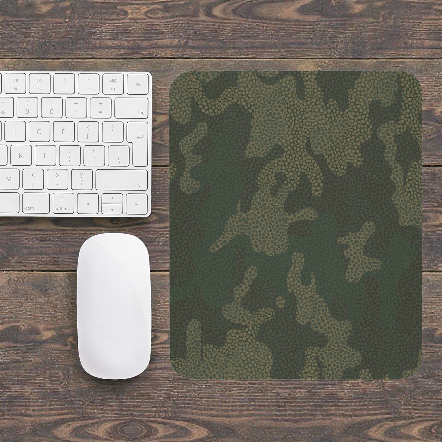 Camouflage mouse pad 
