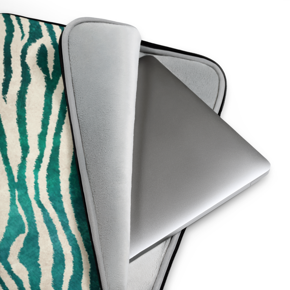 Green Zebra - Laptop Sleeve