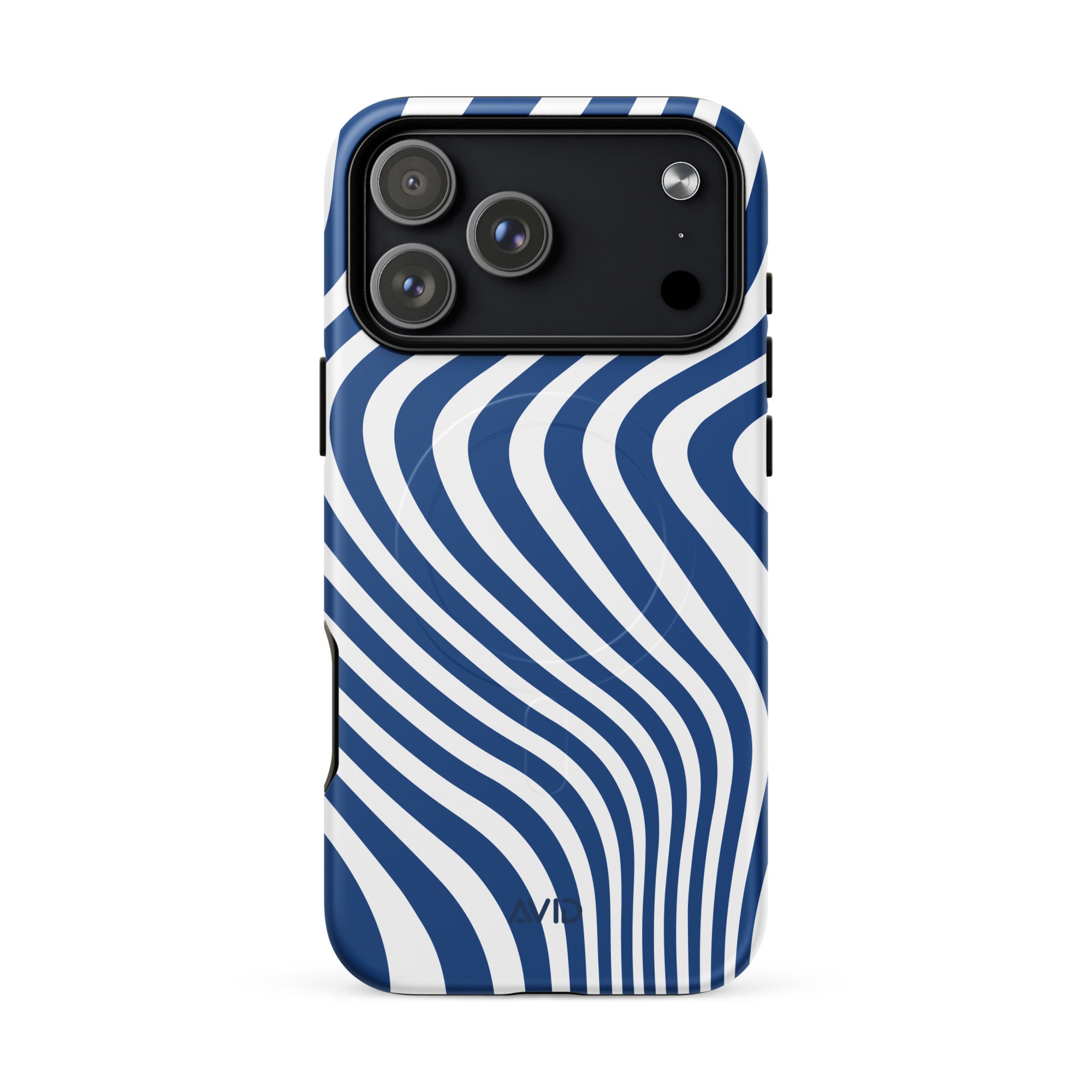 Blue Wave iPhone MagSafe case – matte finish