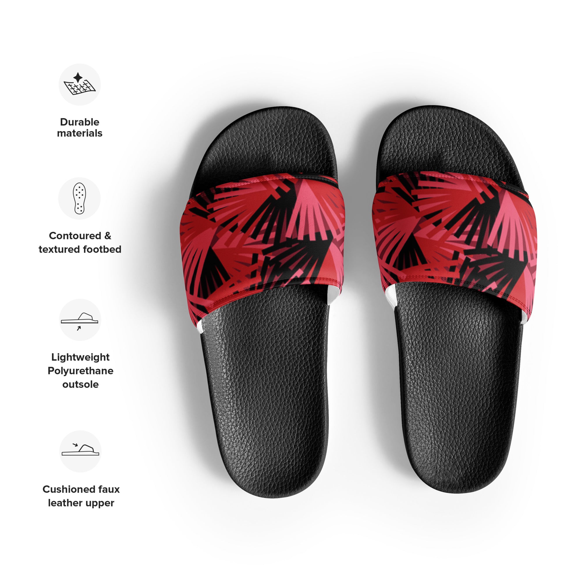 Red Fn - Men’s slides