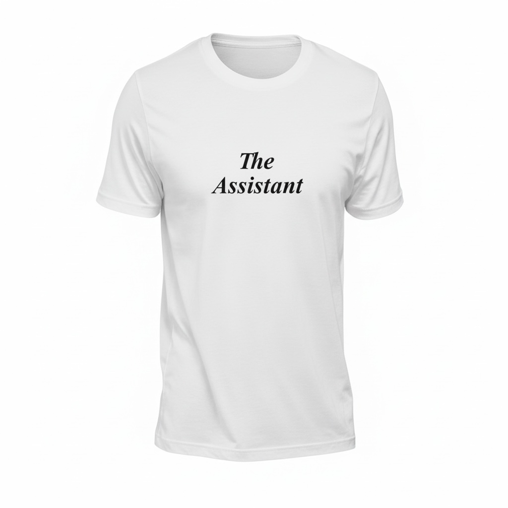 Unisex T-Shirt “The Assistant” – Matching Dog Owner Tee | Avid London