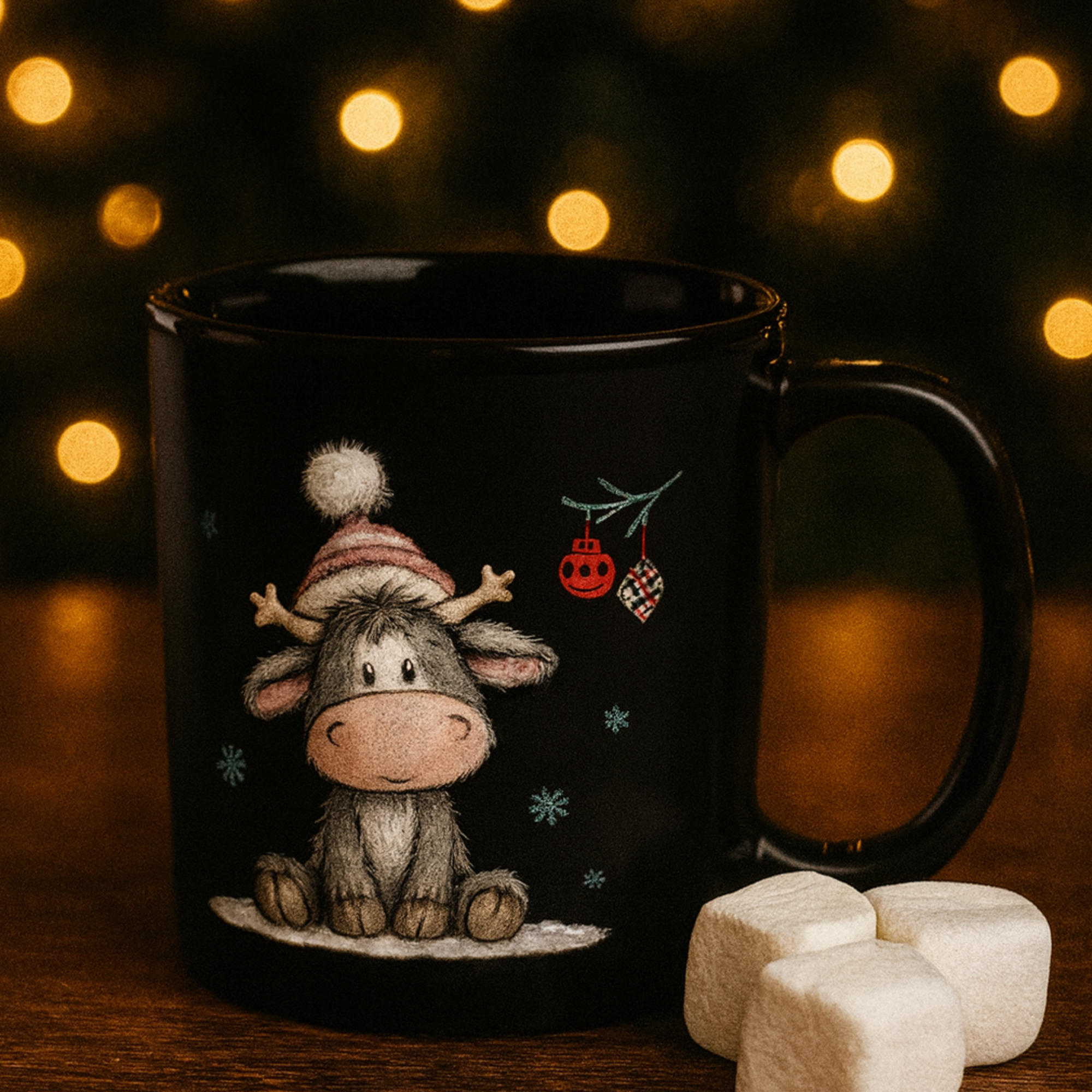 Avid London - Whimsical Reindeer - Christmas Mug