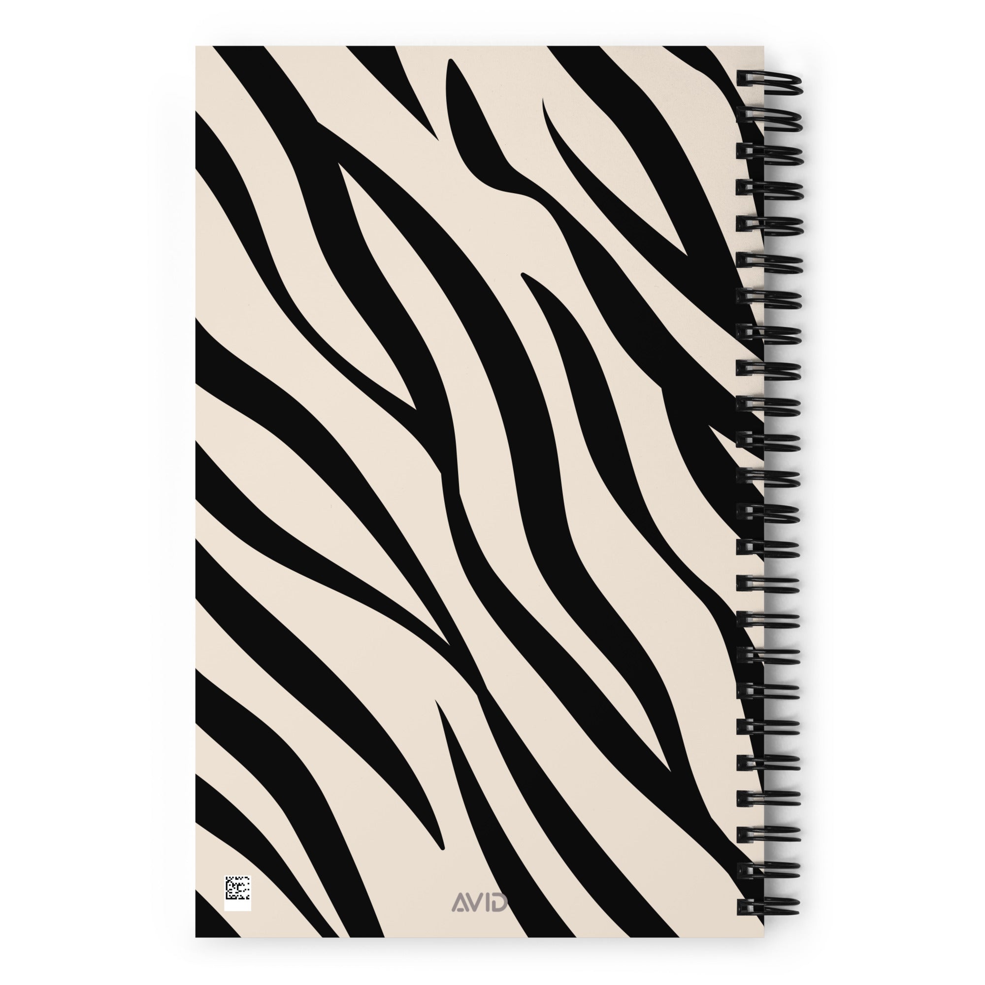 Zebra Notebook Back cover
