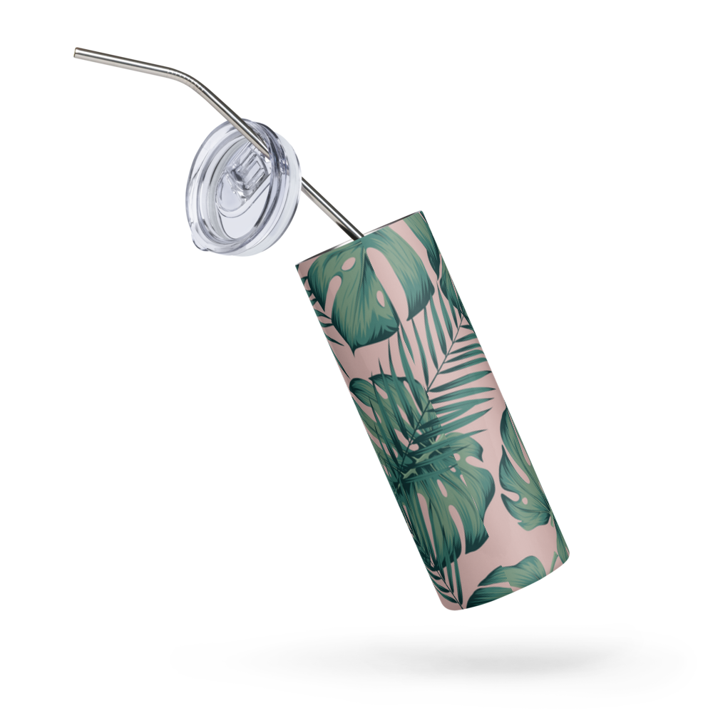 Palm Leaf - Stainless steel tumbler