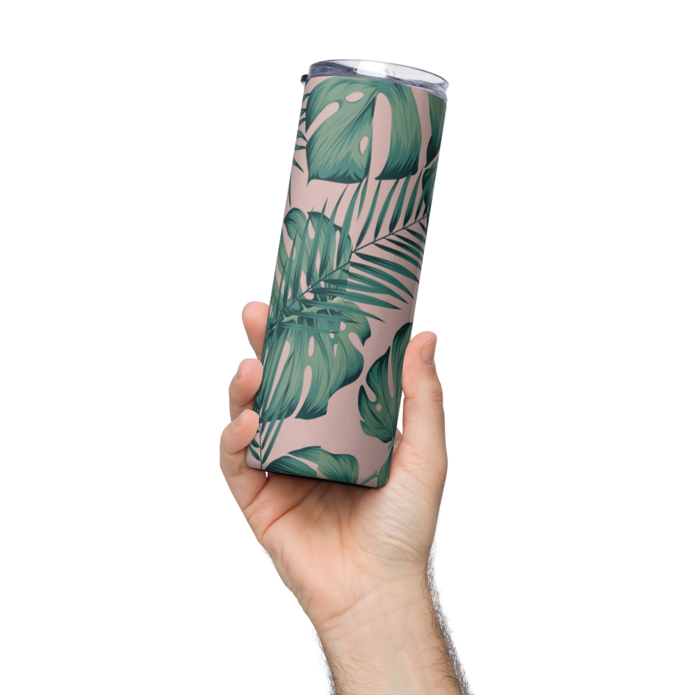 Palm Leaf - Stainless steel tumbler