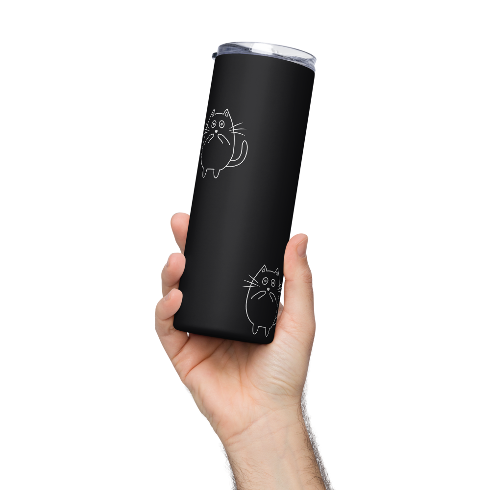 Sorry Cat Stainless steel tumbler