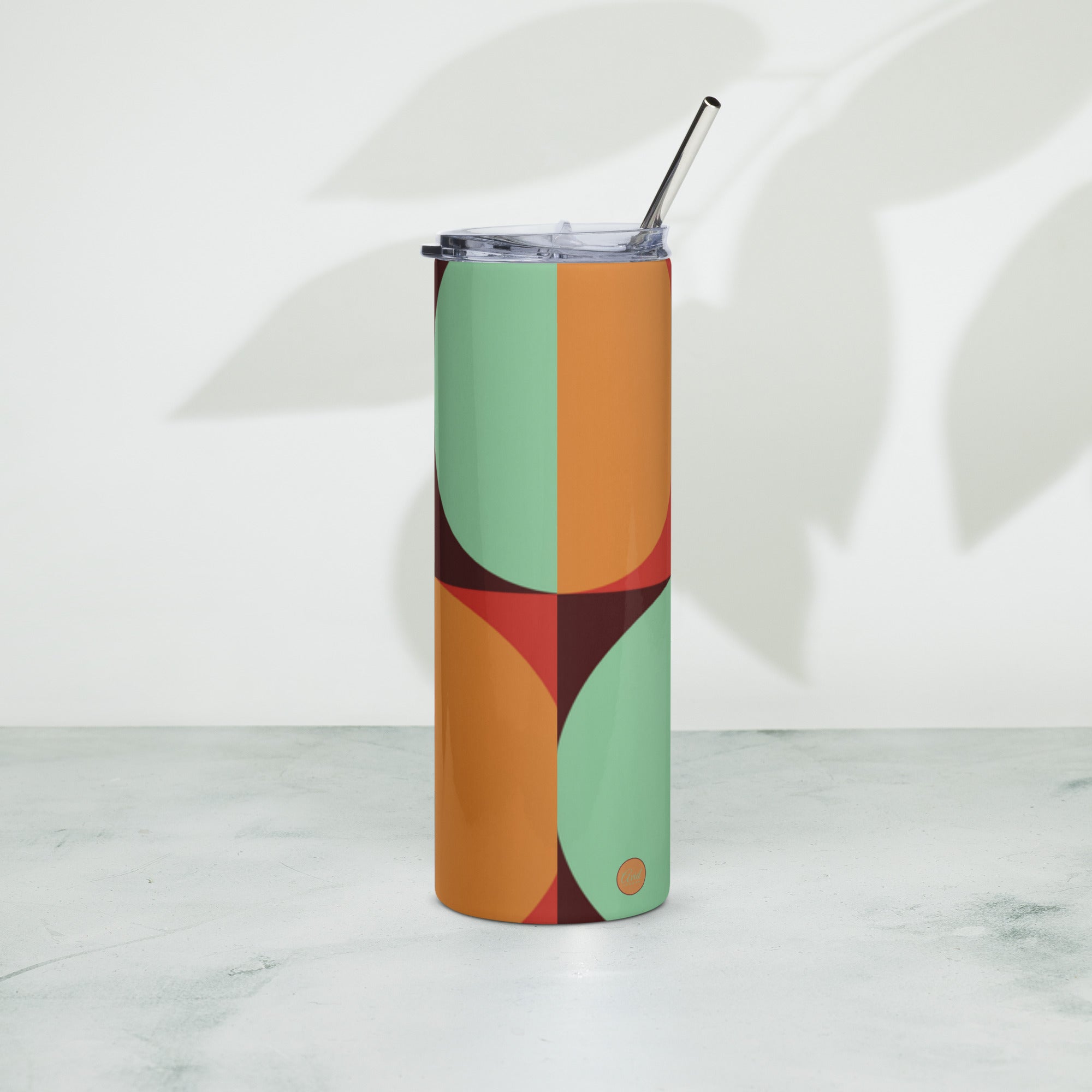 Semi Circle - Stainless steel tumbler