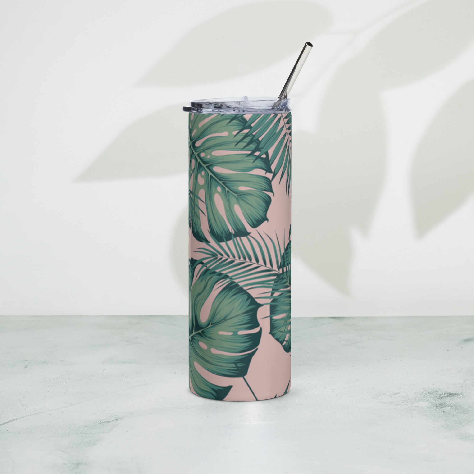 Palm Leaf - Stainless steel tumbler