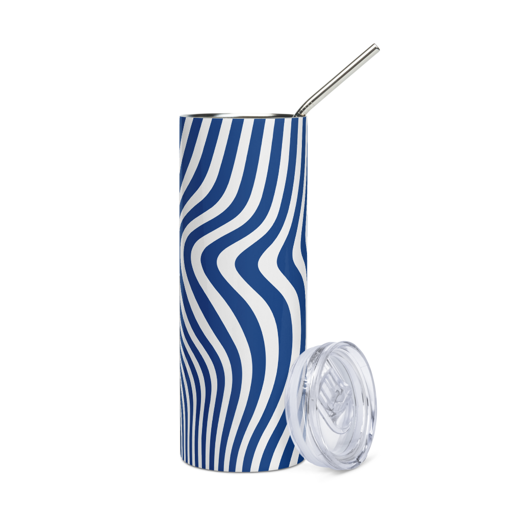 Blue Wave - Stainless steel tumbler