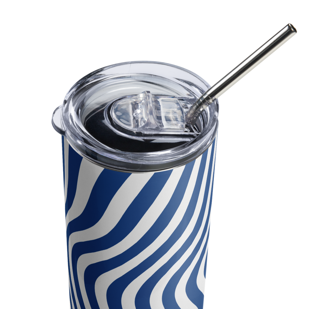 Blue Wave - Stainless steel tumbler