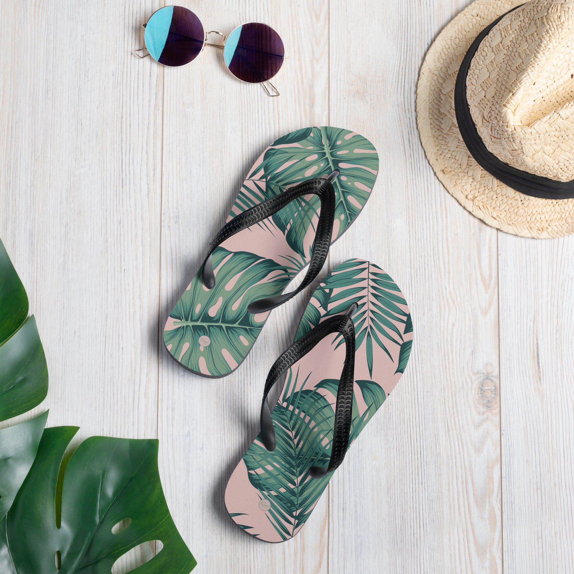 Palm Leaf - Flip-Flops