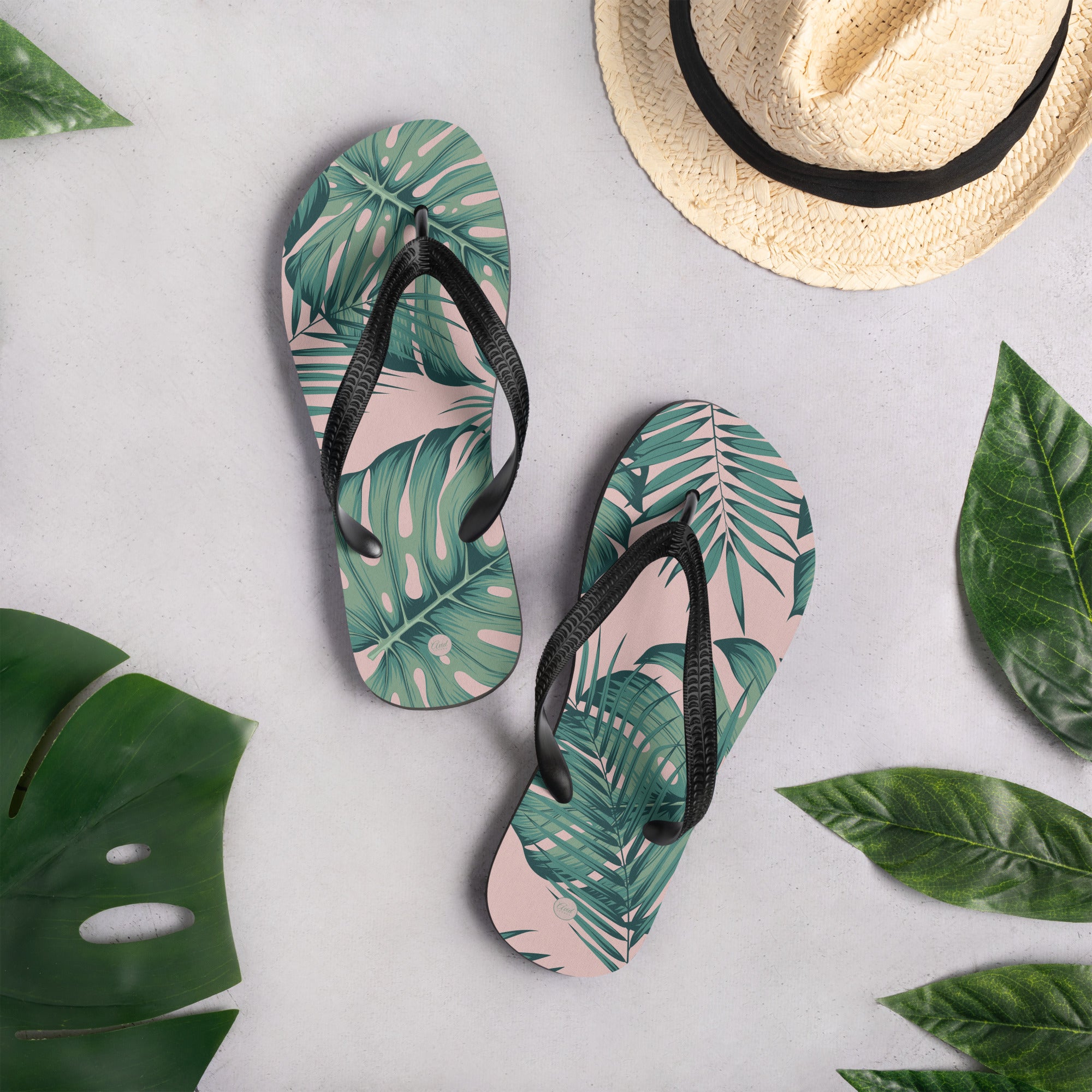 Palm Leaf - Flip-Flops