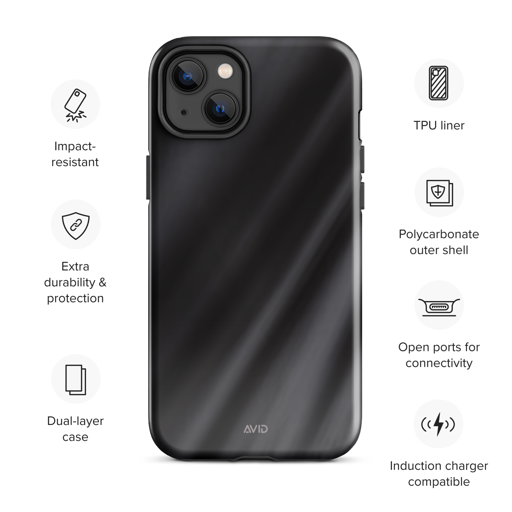 Avid London Black Fade - Tough Case for iPhone®