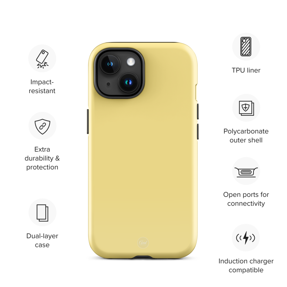 Vis Vis Yellow - Tough Case for iPhone®