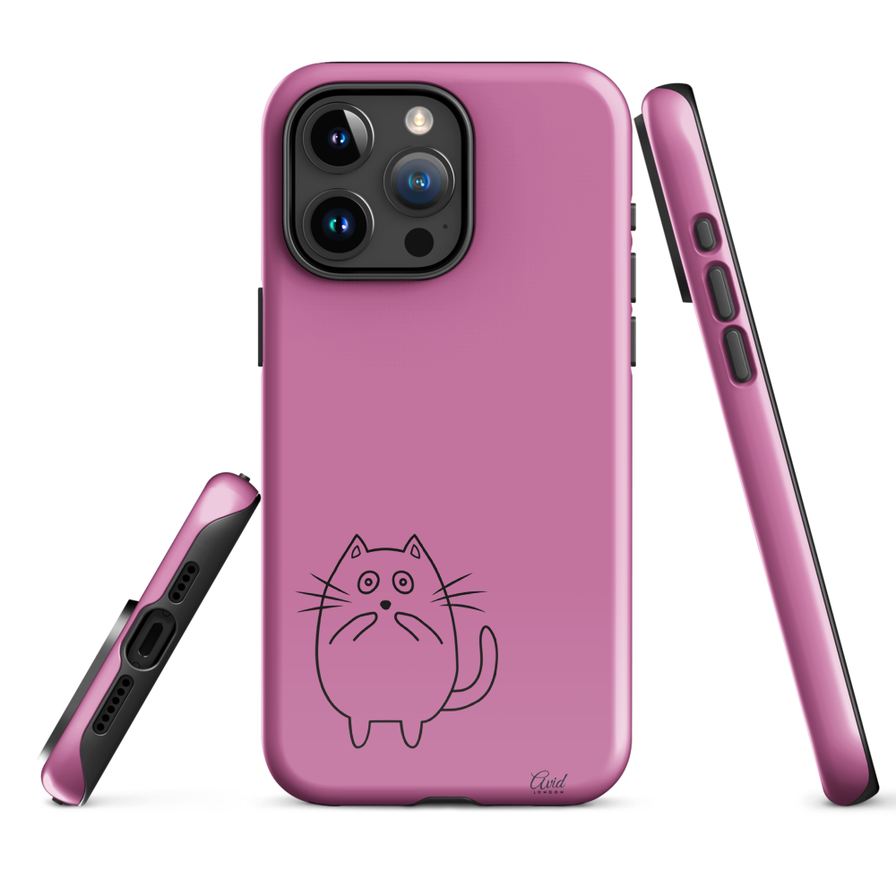 Sorry Cat Pink - Tough Case for iPhone®