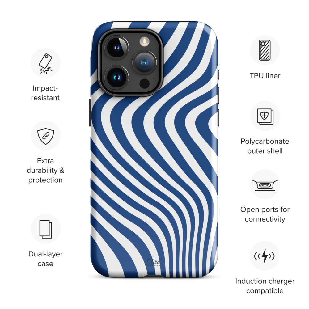 Blue Wave Tough Case for iPhone®