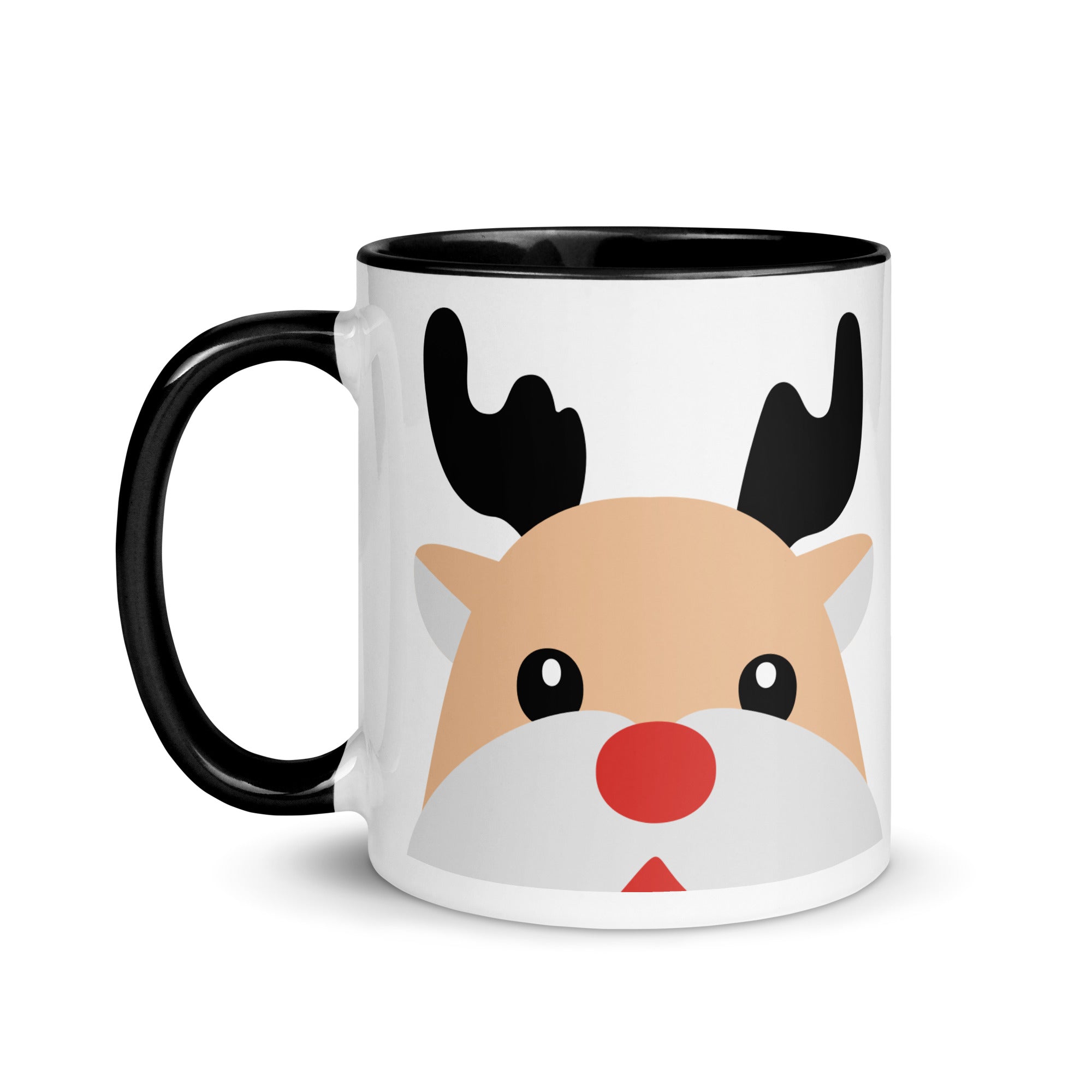 Reindeer - Mug with Colour Inside