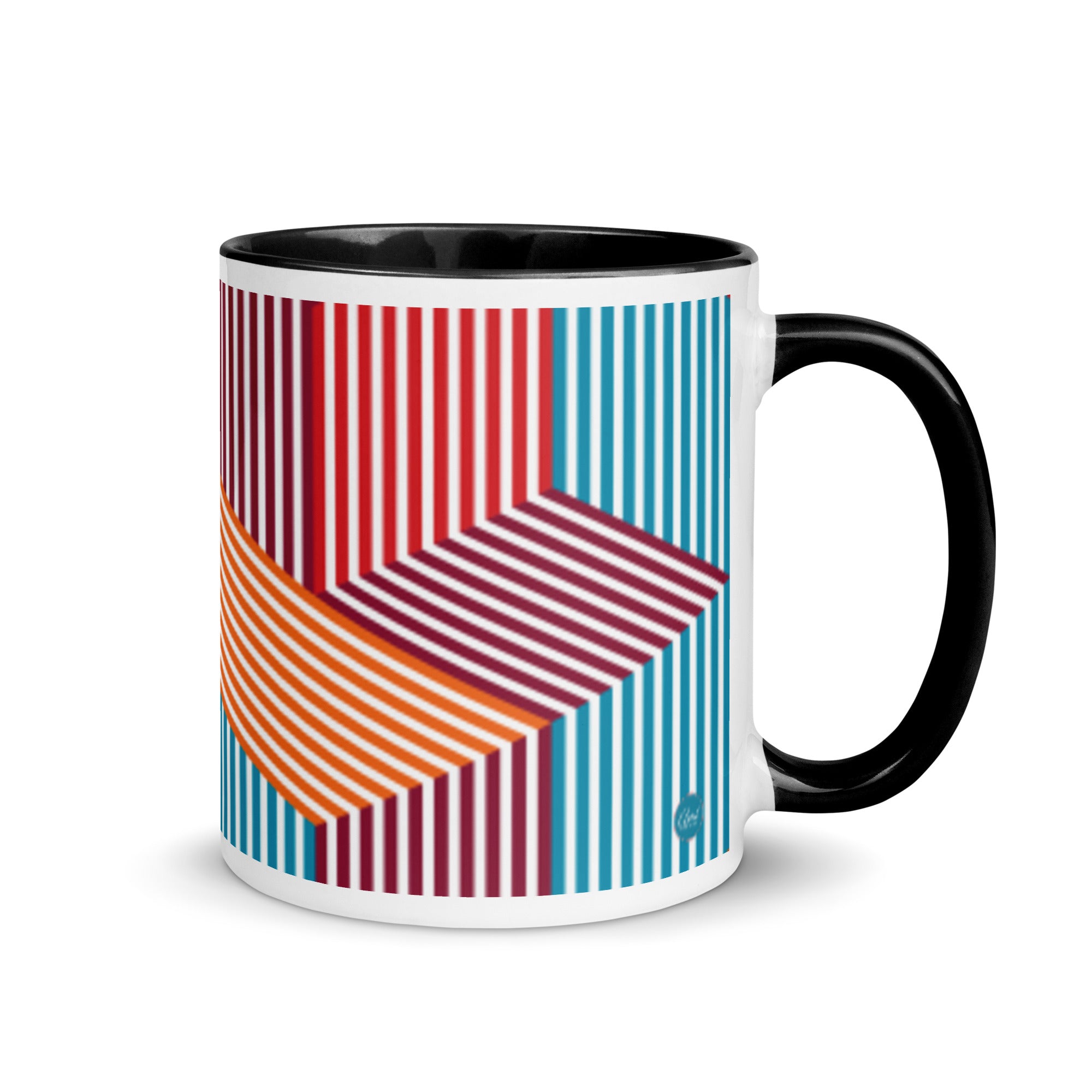 Funky - Mug with Color Inside