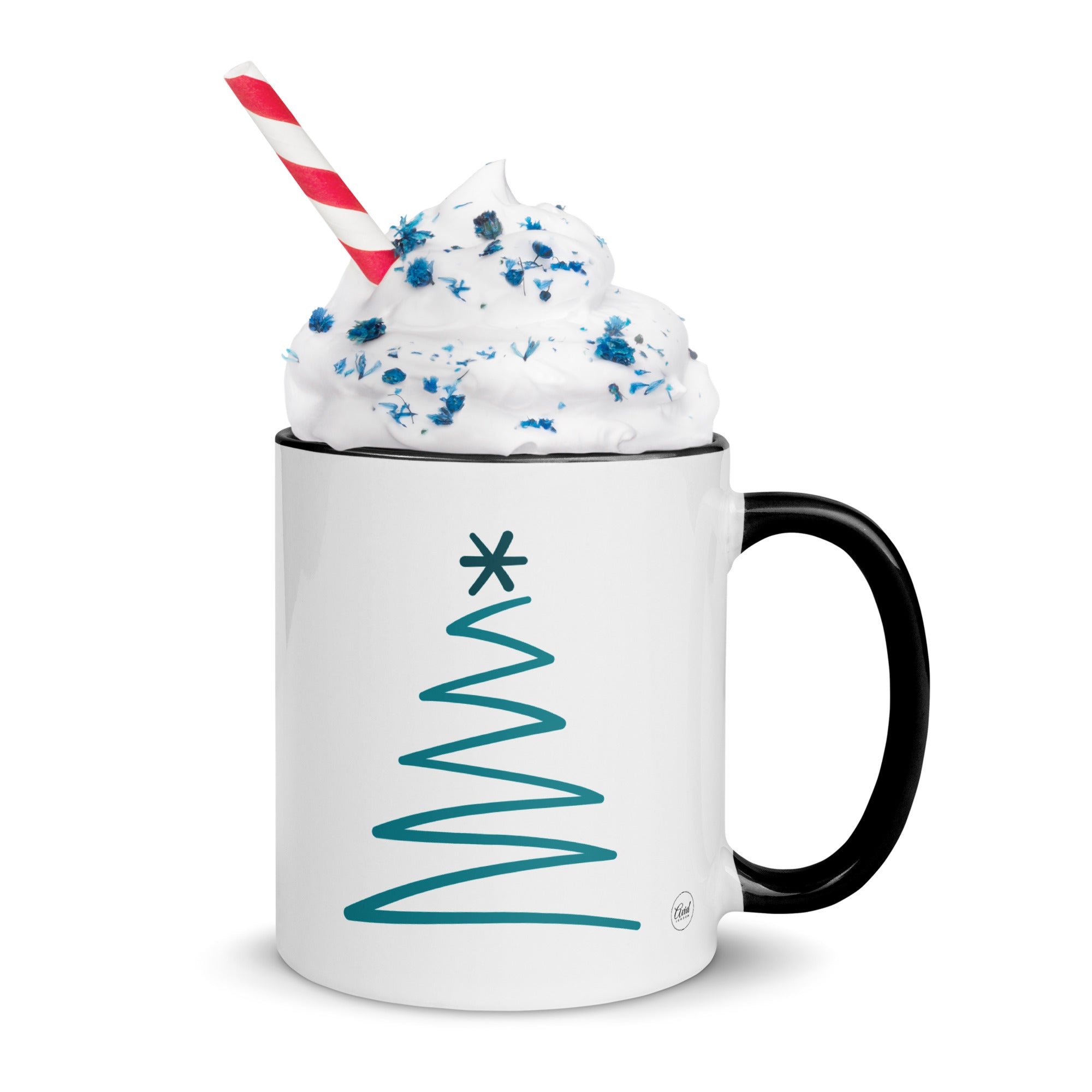 Xmas Tree - Mug with Colour Inside