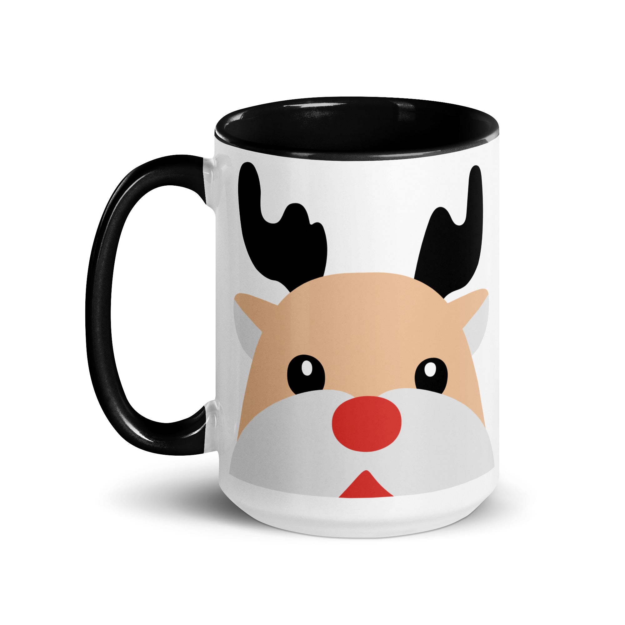 Reindeer - Mug with Colour Inside