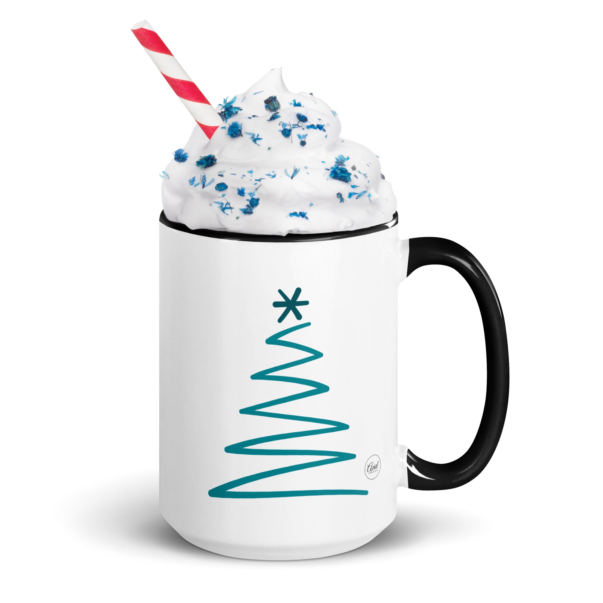 Xmas Tree - Mug with Colour Inside