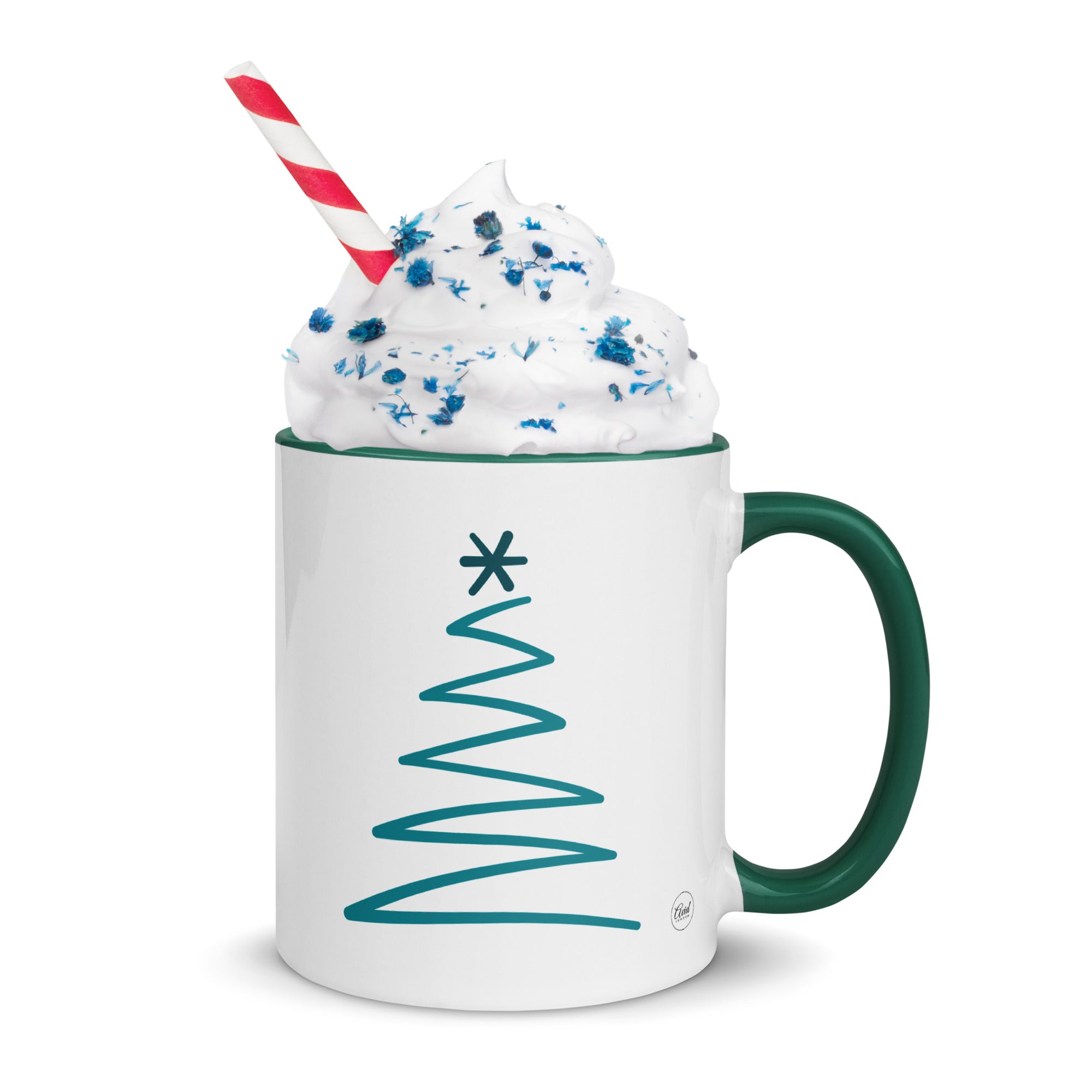 Xmas Tree - Mug with Colour Inside