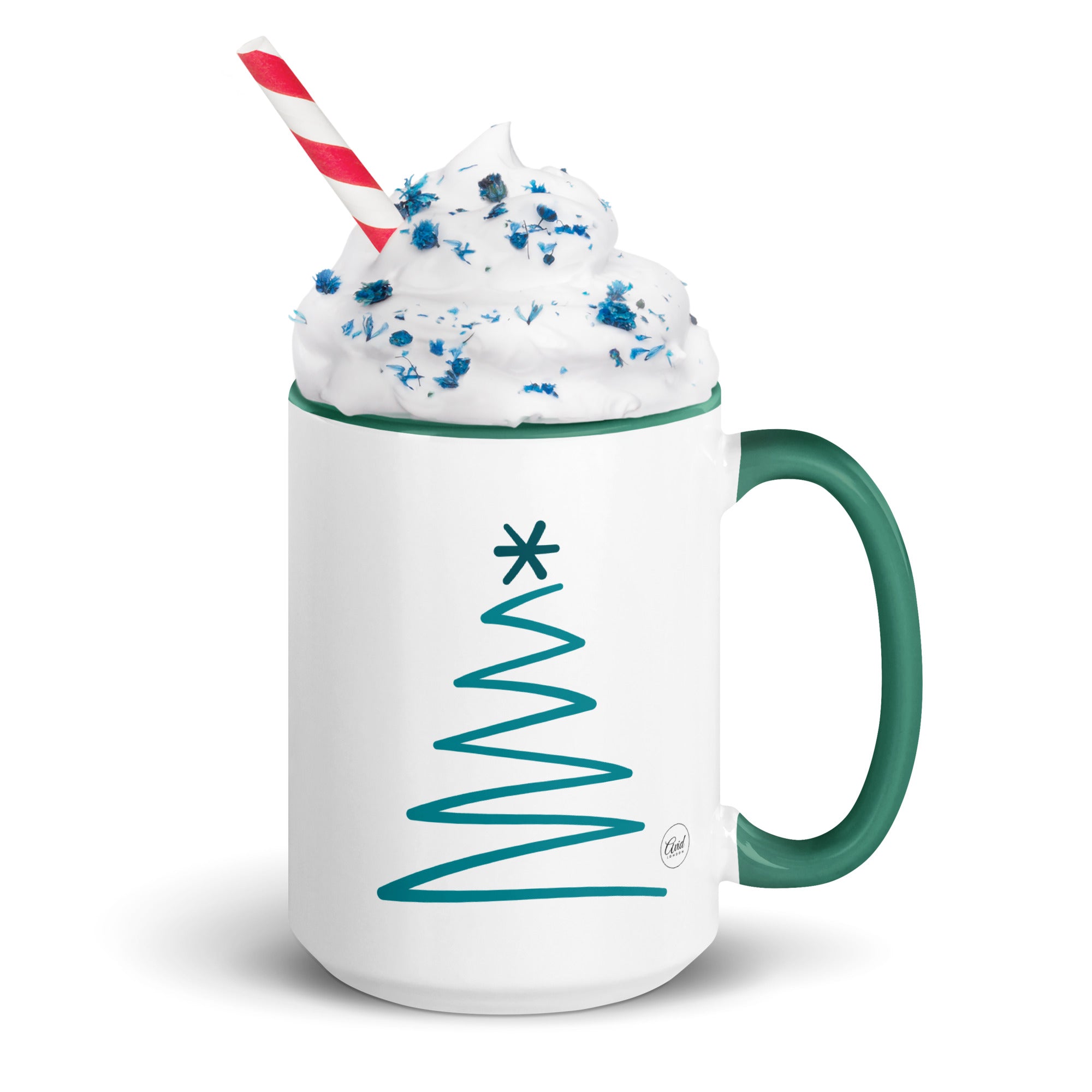 Xmas Tree - Mug with Colour Inside