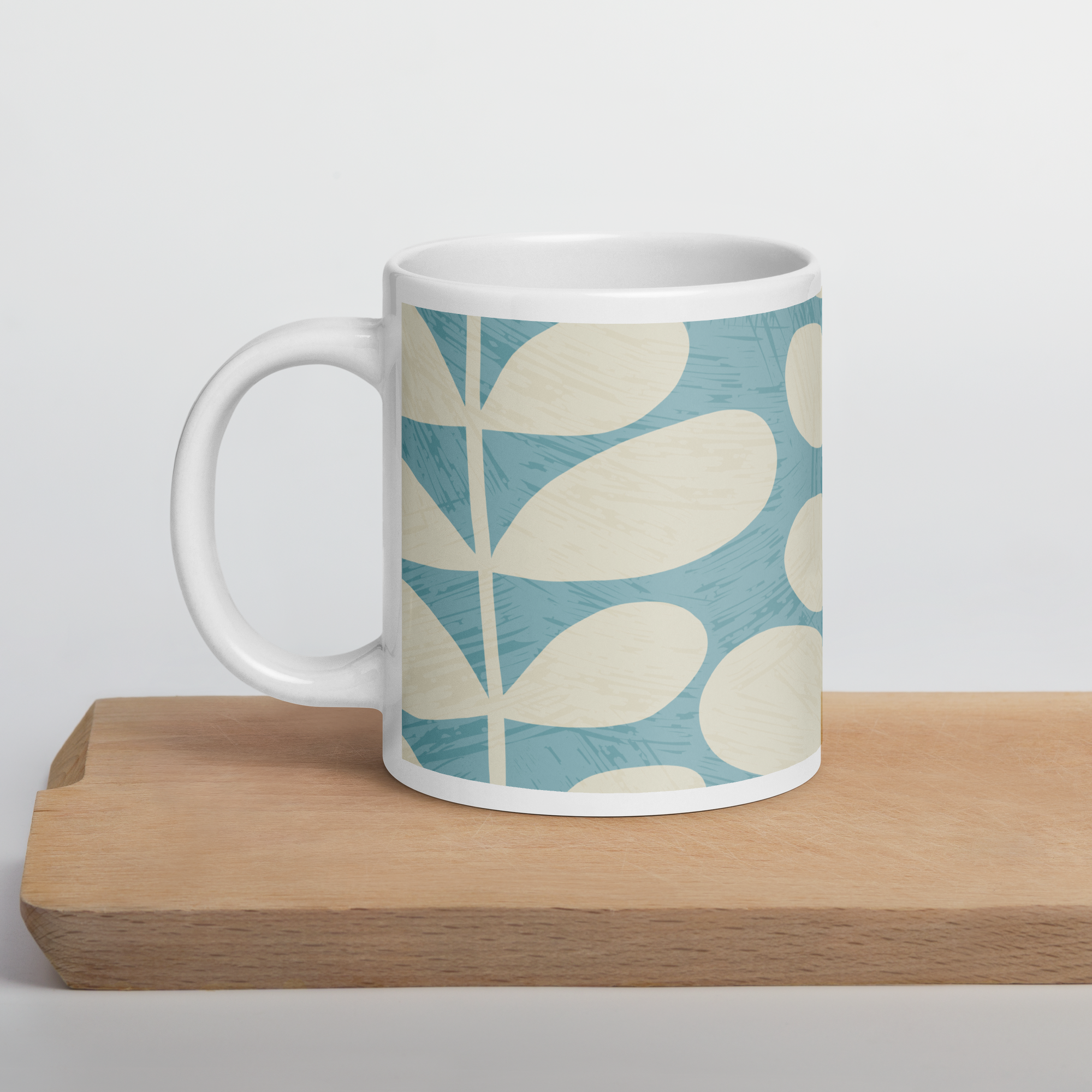 Leaf - White Mug