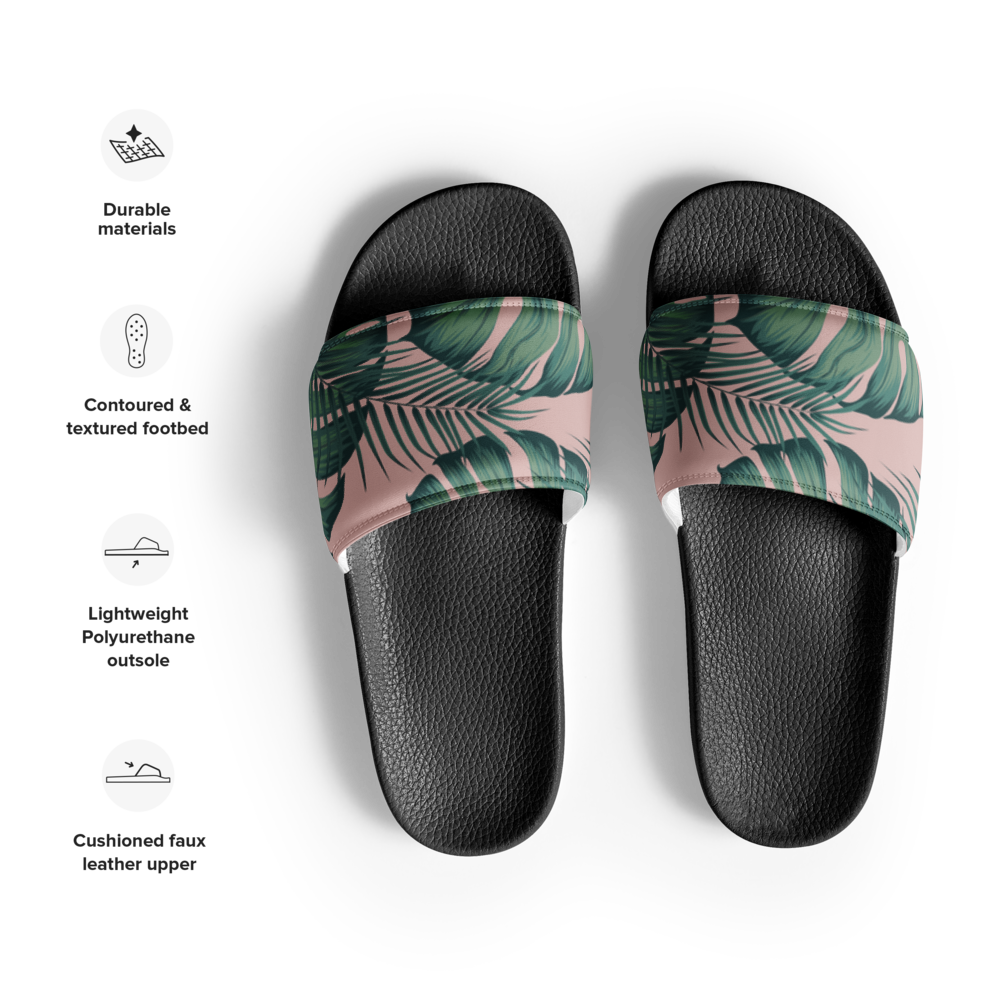 Palm Leaf - Women's slides