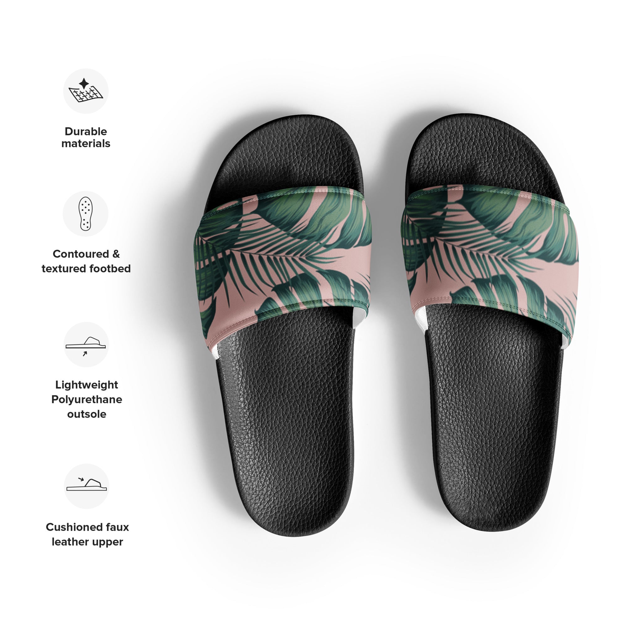 Palm Leaf - Women's slides